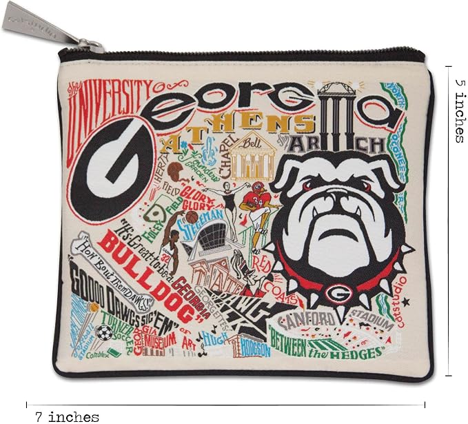 Catstudio Zipper Pouch, University of Georgia Travel Toiletry Bag, 5 x 7, Ideal Makeup Bag, Dog Treat Pouch, or Purse to Organize Supplies for UGA Grads & Alumi - Image 6