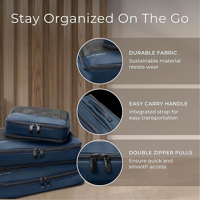 Briggs & Riley Travel Essentials Carry-On Compression Packing Cube Set - Image 2