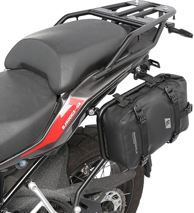Rhinowalk Motorcycle Crash Bar Bag Waterproof 6L Motorcycle Frame Bag Saddle Bag Side Bag with Shoulder Strap - Image 7