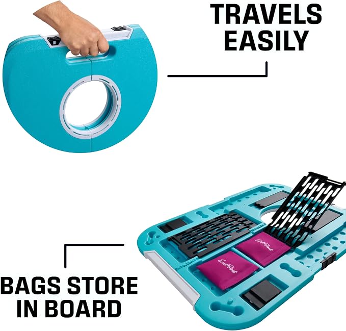 EastPoint Sports Go! Gater Cornhole – Light-Up and Travel Versions – Easy Storage & Light-Weight – Perfect for Outdoor and Indoor Play - Image 6