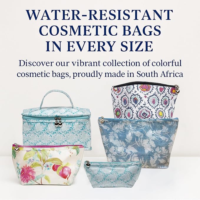 Jacaranda Living Extra Small Cosmetic Bag - Water-Resistant, PVC-Lined - Wild Things - Image 9