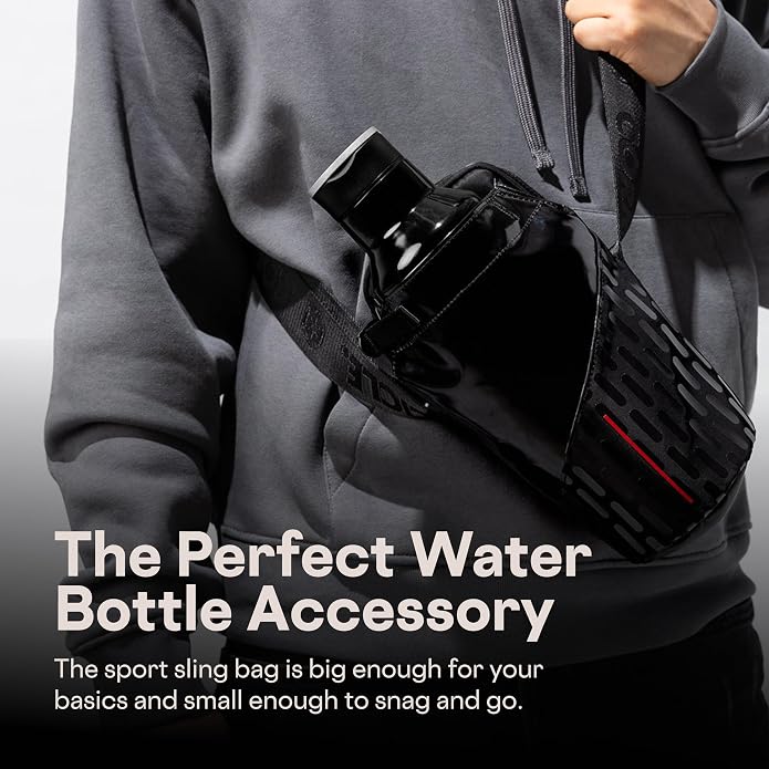Corkcicle Crossbody Water Bottle Bag - Adjustable Sling Holder For 16–40 Oz Canteens - Water Bottle Bag for Travel, Workouts & Daily Use with An Adjustable Strap for All-Day Comfort - Image 7