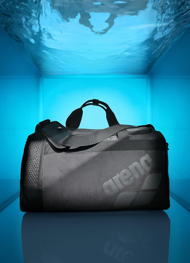 Arena All Set Duffle Bag Overnight Weekender Cabin Size Team Luggage Shoe Compartment Gym Training Gear Equipment Bag for Teens Men Women, Black, 40 Liters - Image 7