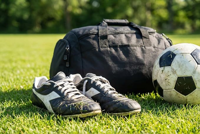 Personalized Soccer Duffel Bag with Shoe Compartment – Custom Name Sports Bag for Boys & Girls – Soccer Practice & Travel Gear Bag - Image 8