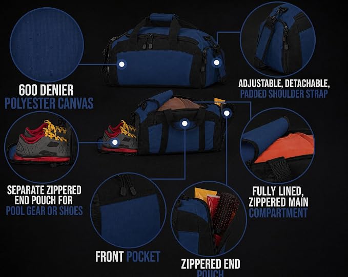 Personalized Basketball Duffel Bag with Shoe Compartment, Custom Basketball Bag with Name and Number, Basketball Travel Bag for Players, Team Sports Gear Bag - Image 3