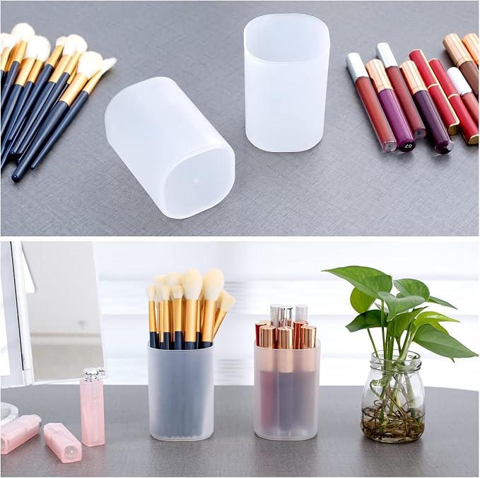 OCHEAL Makeup Organizer Case Set: Stackable Clear Vanity Storage - Multi-size Holder for Makeup, Jewelry, Toiletries - Image 7