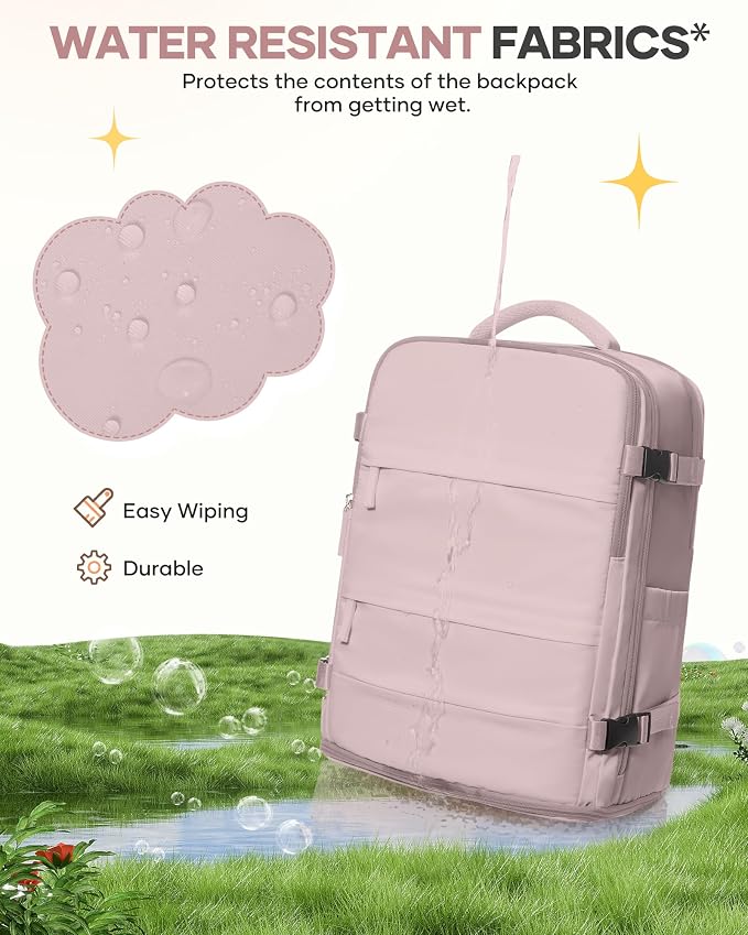 coofay Large Travel Backpack For Women Men Airline Approved Carry On Backpack Flight Approved Waterproof Sports Backpack Casual Daypack Hiking Backpack - Image 8