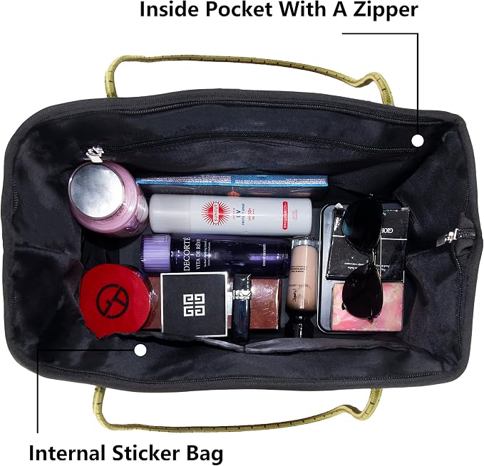 QOGiR Neoprene Multipurpose Beach Bag Tote with Inner Zipper Pocket … … … … - Image 4
