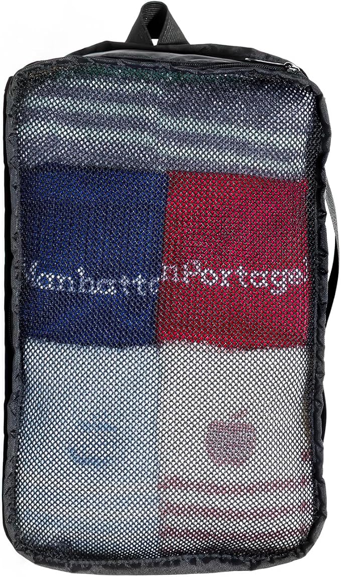 Manhattan Portage 3-Piece Packing Organizers Set Premium Packing Cubes with YKK Zippers and Durable Nylon Construction - Image 6