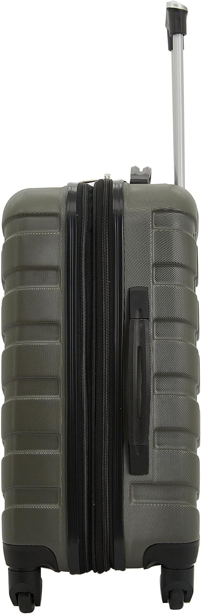 Wrangler 4 Piece Miami Luggage and Packing Cubes Set, Olive Green - Image 4