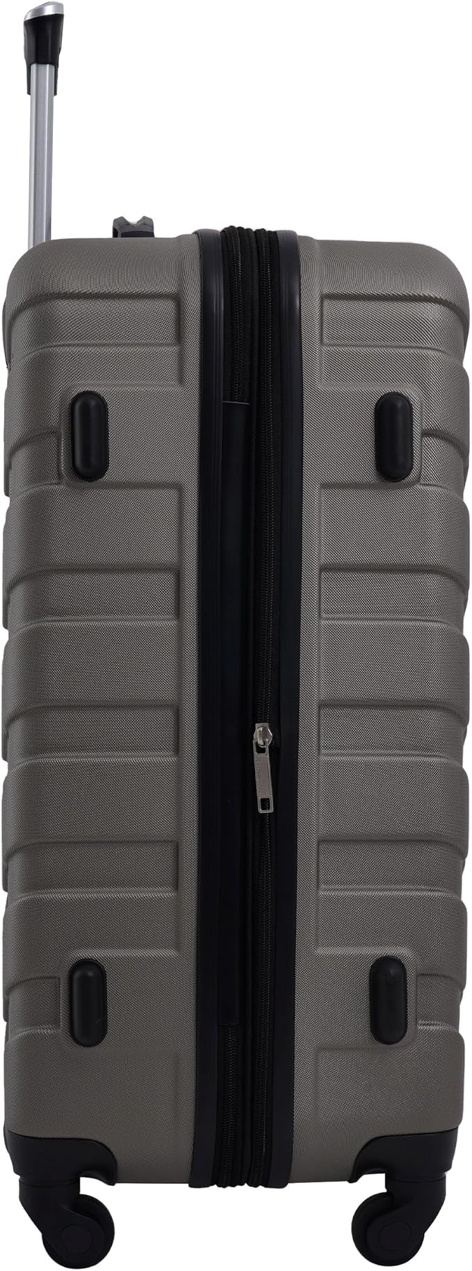 Wrangler 4 Piece Miami Luggage and Packing Cubes Set, Desert Taupe - Image 3