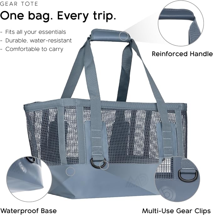 MISSION Boat Gear CASSI Heavy-Duty Outdoor Tote and Waterproof Marine-Grade Mesh Boat Bags - Image 2