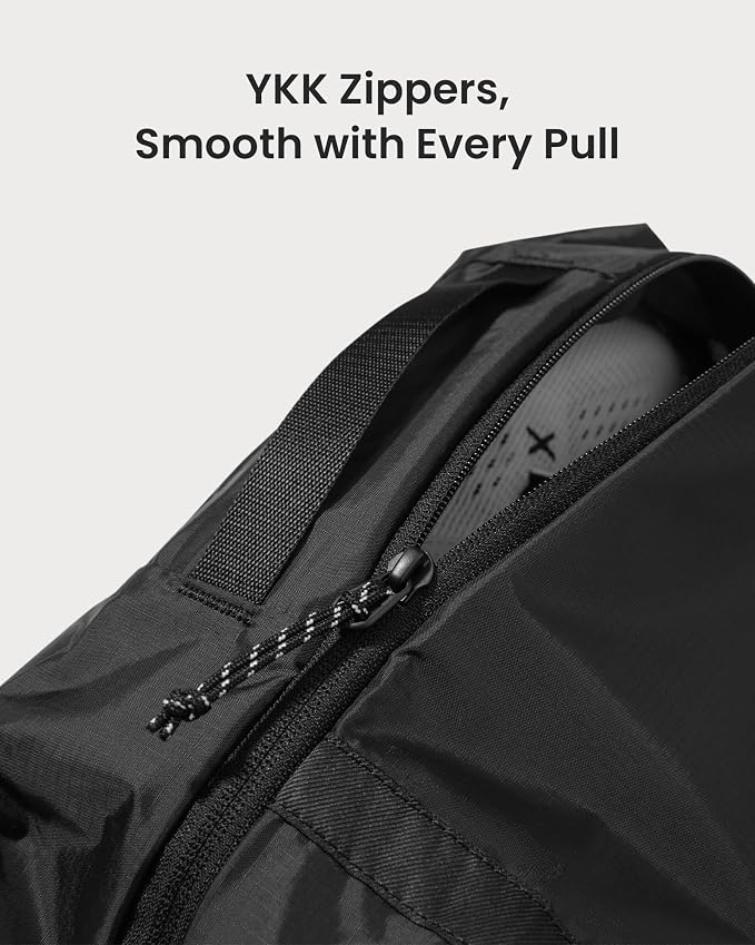 tomtoc Shoe Bag for Travel Packing Storage Gym, Odor-Resistant Travel Packing Organizer Pouch for Backpack Luggage Suitcase, Travel Essentials Fits up to US Men’s 13.5/ Women’s 15, L, 1-Pack - Image 6