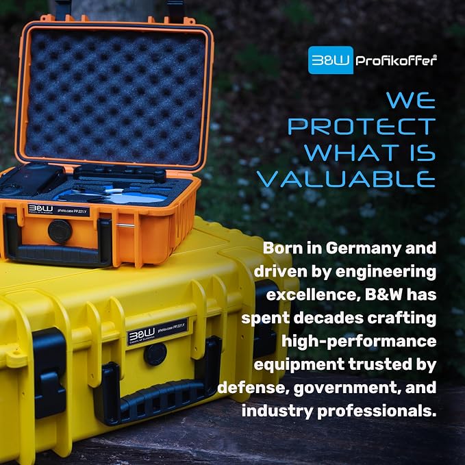 B&W International Jumbo 6700 Outdoor Tool Case with Pocket Tool Boards, Black - Image 2