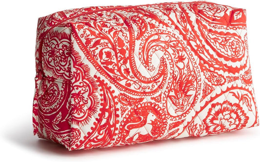 Vera Bradley Premium Cotton Large Cosmetic Makeup Bag by VeraBradley