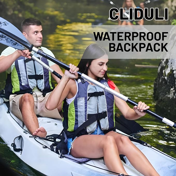 Waterproof Dry Bag,Roll Top Sea Turtle Coral Starfish Small Waterproof Backpack 5L/10L/20L Floating Lightweight Bags for Kayaking, Boating, Fishing, Swimming Camping with Waterproof Phone Case - Image 7