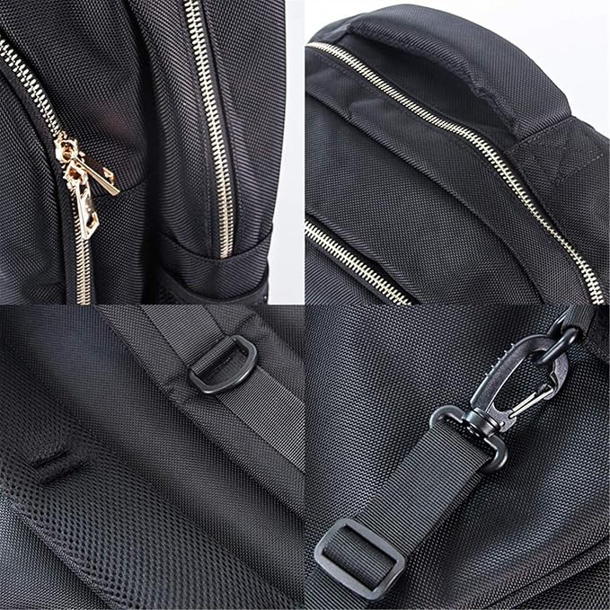 Barber Supplies Bag Organizer for Clippers and Supplies, Portable Clipper Bags and Cases for Men, Cosmetology Bag Hairstylist Clipper Backpack for Barber Accessories Essentials Stuff - Image 6
