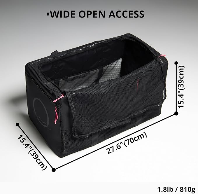 XL Mesh Duffle Dive Bag, Packable Roll-Up 100L Scuba Diving & Snorkeling Gear Bag, Quick-Dry Lightweight Design with Reinforced Bottom & Drain Vents - Image 6
