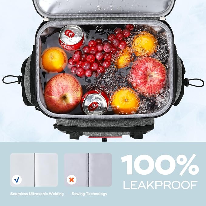 Maelstrom 35/50 Can Insulated Backpack Cooler, Leakproof Soft Lunch Ice Bag | Keeps Food Cold For 16h, Peva Liner, Durable Nylon, Ergonomic Padding. Perfect For Men, Women, Camping, Beach, Hiking, Travel - Image 3