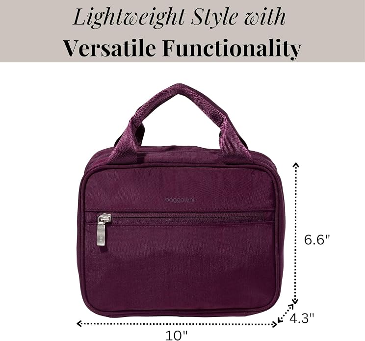 Baggallini Hanging Travel Toiletry Kit - Image 3