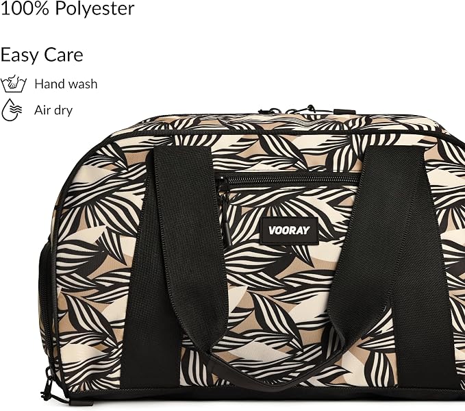 Vooray Burner Duffel Bag - 23L Small Gym Bag for Women and Men with Shoe Compartment, Lightweight Travel Duffel for Training, Sports, Overnight Use - Image 5