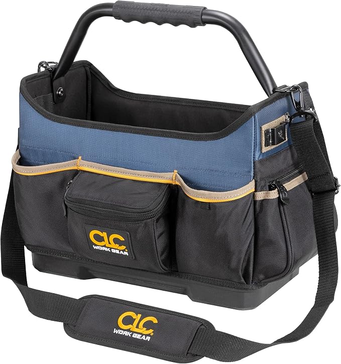 CLC Work Gear PB1580 15" Molded Base Open-Top Toolbox, Black - Image 3
