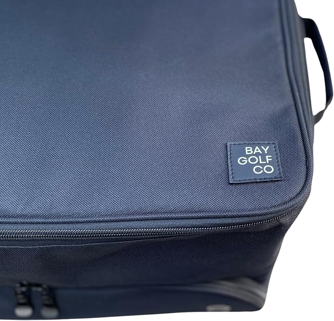 Bay Golf BG1 Golf Trunk Organizer – Water-Resistant 2-Level Golf Gear Storage for Car or SUV, Fits 2 Pairs of Shoes, Ventilated Compartments, Durable Design - Image 5