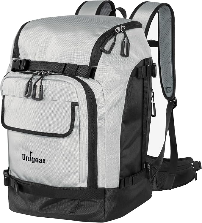 Unigear Ski Boot Bag Backpack for Helmet 50L/70L, Goggles, Gloves, Skis, Snowboard & Accessories by Unigear