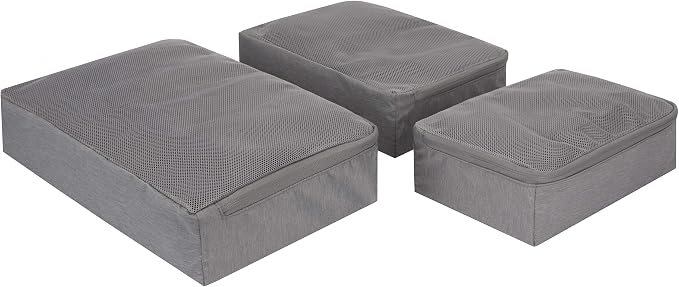 Travelon World Travel Essentials Set of 3 Soft Packing Cubes - Image 2
