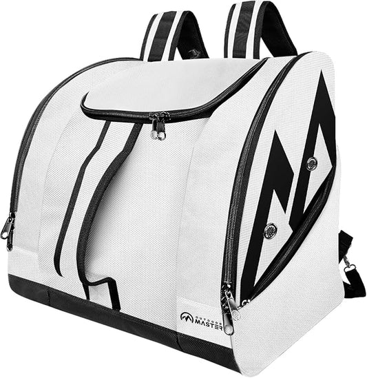 OutdoorMaster Boot Bag - Ski Boots and Snowboard Boots Bag, Excellent for Travel with Waterproof Exterior & Bottom - for Men, Women and Youth by OutdoorMaster