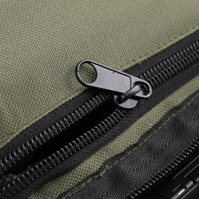 M MAXIMUMCATCH Maxcatch Fly Fishing Rod Case with Reel Pouch, Complete Protection Bag, For 9FT 2/4 Pieces Rod, Single (Green, 9' 4sec) - Image 6