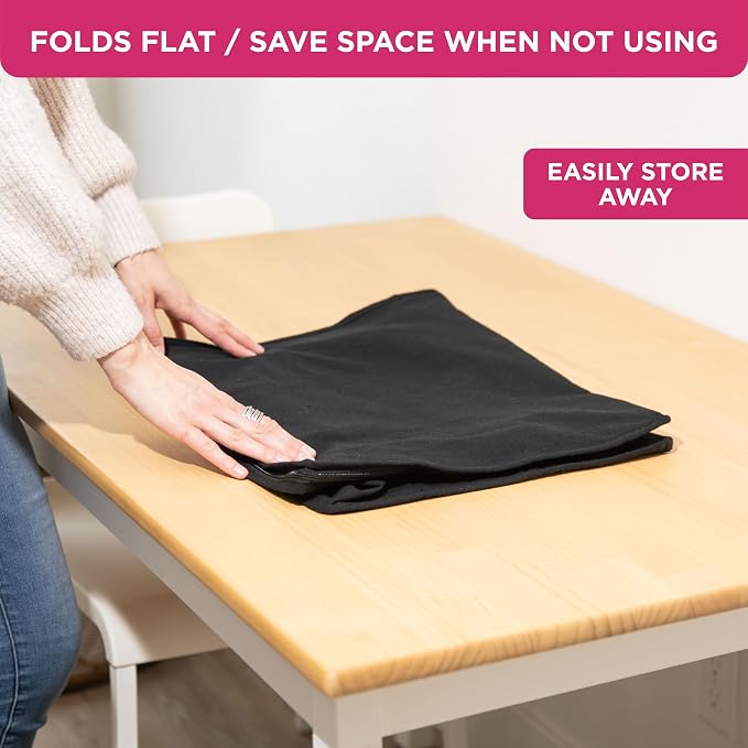 Cedar Clothes Storage Bag Organizer – Protects from Moths, Moisture, Dirt & Dust – Set of 2 Underbed Storage Bags for Clothes, Cashmere Sweaters, Bedding & More - Underbed Storage - Black - Image 6