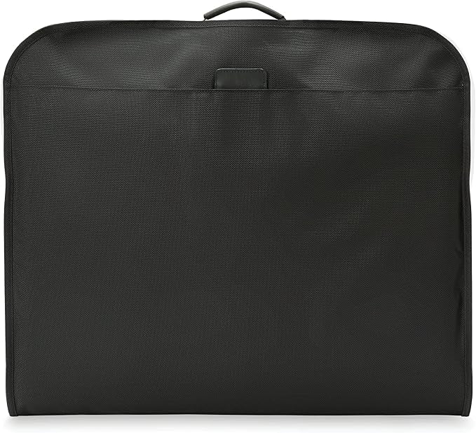 Briggs & Riley Classic Garment Bag for Hanging Clothes - Suit & Dress Travel Bag for Men & Women, Wrinkle Reducing Luggage for Shirts, Tuxedos, & Coats, Smooth Zipper - Baseline Collection, Black - Image 11