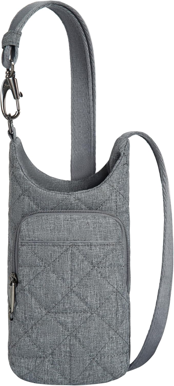 Travelon Anti-Theft Boho Insulated Water Bottle Tote by Travelon