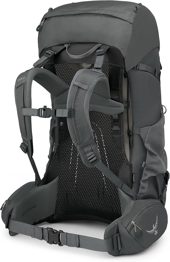 Osprey Renn 65L Women's Backpacking Backpack, Dark Charcoal/Gray Wolf - Image 6