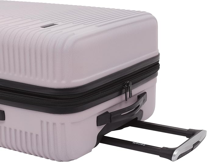 kensie Women's Hillsboro Luggage & Travel Bags Set, Burnished Lilac, 4 Piece Set - Image 6