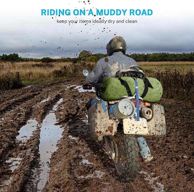 Gonex Extra Large Waterproof Dry Duffel Bag, Roll-Top PVC Gear Bag | Waterproof PVC, Roll-Top Closure, Wet Pocket, Shoulder & Hand Carry, Kayaking, Paddleboarding, Travel - Image 7