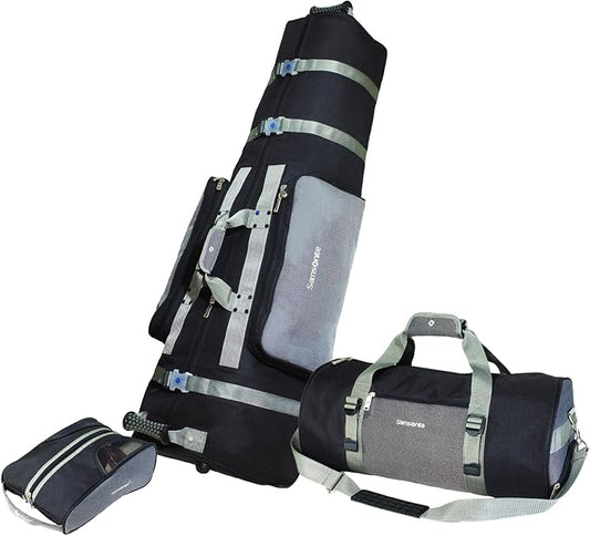 Samsonite Golf Deluxe 3 Piece Travel Set by Samsonite