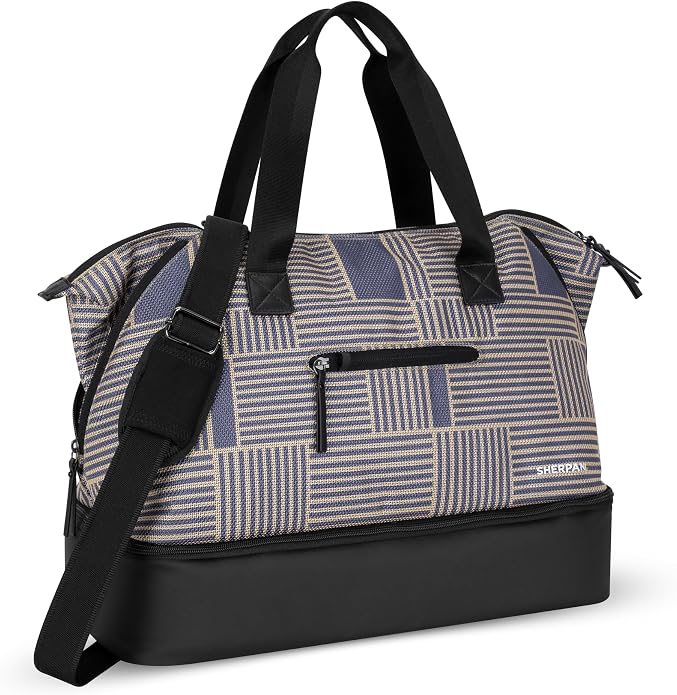 Sherpani Boston, Anti Theft Weekender Bags, Travel Duffel Bag, Carry On Tote Bag with Removable Shoe Bottom Compartment - Image 7