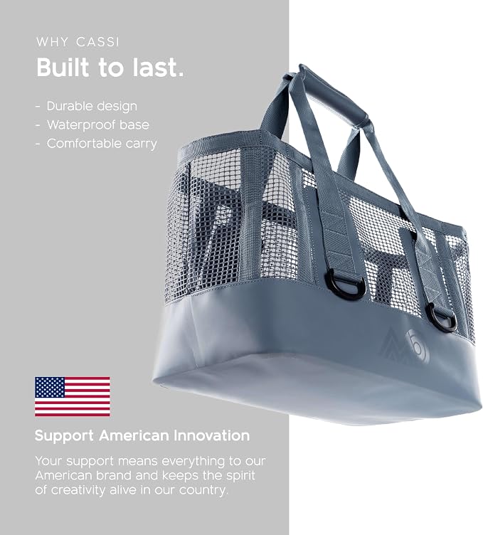MISSION Boat Gear CASSI Heavy-Duty Outdoor Tote and Waterproof Marine-Grade Mesh Boat Bags - Image 7