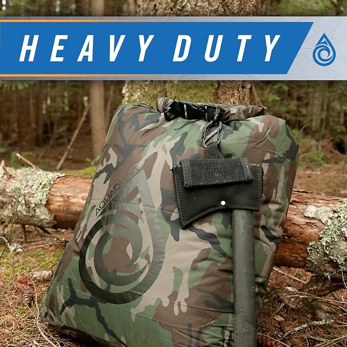 AquaQuest Rogue Dry Bag Set – 10 + 20 + 30L Olive Drab – 100% Waterproof Roll Top – Waterproof Roll Top - Image 3