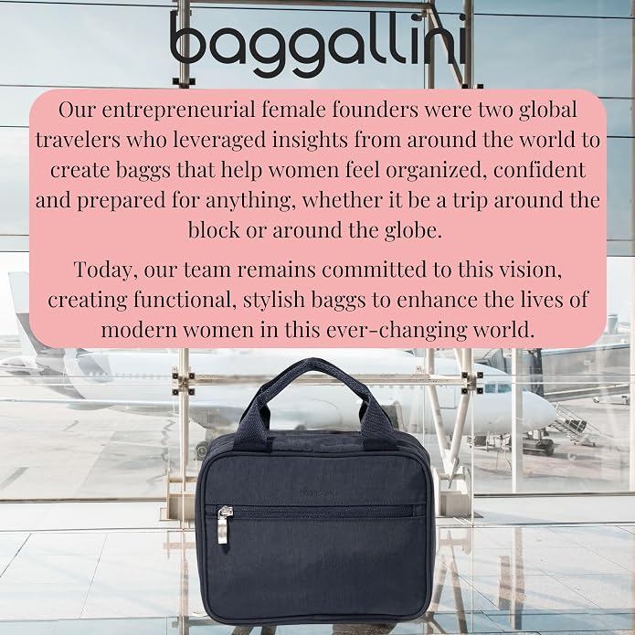 Baggallini Hanging Travel Toiletry Kit - Image 5