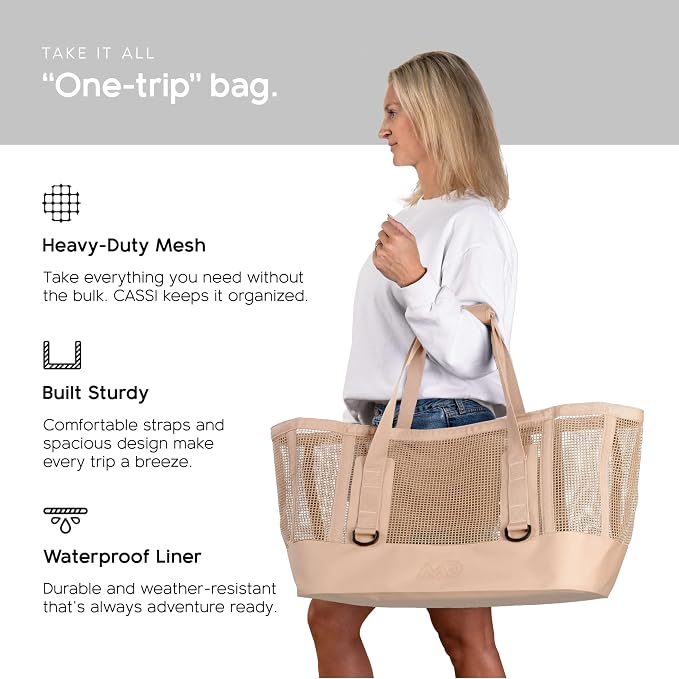MISSION Boat Gear CASSI Heavy-Duty Outdoor Tote and Waterproof Marine-Grade Mesh Boat Bags - Image 6
