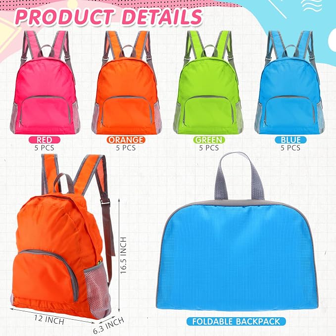 60 Pcs School Supplies Bulk Backpacks Water Bottle Pencil Pouch for Kids Backpack Donate Set for School Students(Classic Bottle,Green&blue&orange&fuchsia) - Image 3