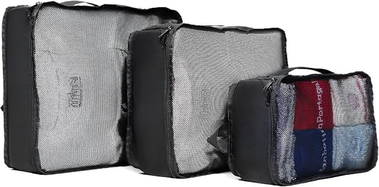 Manhattan Portage 3-Piece Packing Organizers Set Premium Packing Cubes with YKK Zippers and Durable Nylon Construction by ManhattanPortage
