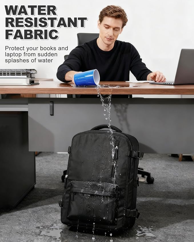 VGCUB Vacuum Backpack Travel with Pump, Vacuum Seal Compression Bags Laptop Backpack Personal Item - Image 7