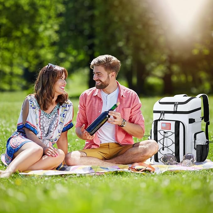 Maelstrom 35/50 Can Insulated Backpack Cooler, Leakproof Soft Lunch Ice Bag | Keeps Food Cold For 16h, Peva Liner, Durable Nylon, Ergonomic Padding. Perfect For Men, Women, Camping, Beach, Hiking, Travel - Image 8
