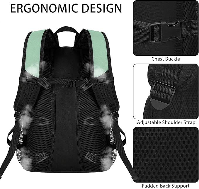 WOLT Basketball Backpack Large Sports Bag with Separate Ball Holder & Shoes Compartment, Best for Basketball, Soccer,Gym - Image 4
