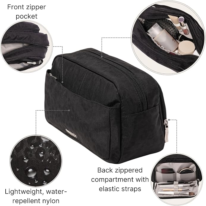 Baggallini Pocket Cosmetic With Brush Organization - Image 3