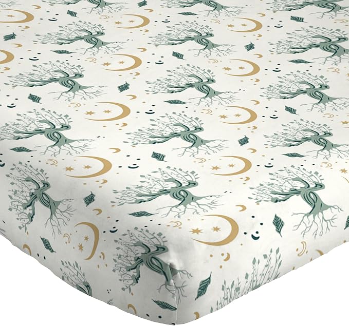 Jay Franco Kids Sheet Set with Fitted, Flat Sheets & Pillow Cover - Ultra-Soft Bedding with Pillowcase for Room Decor, White - Harry Potter, 3 Piece Twin - Image 2